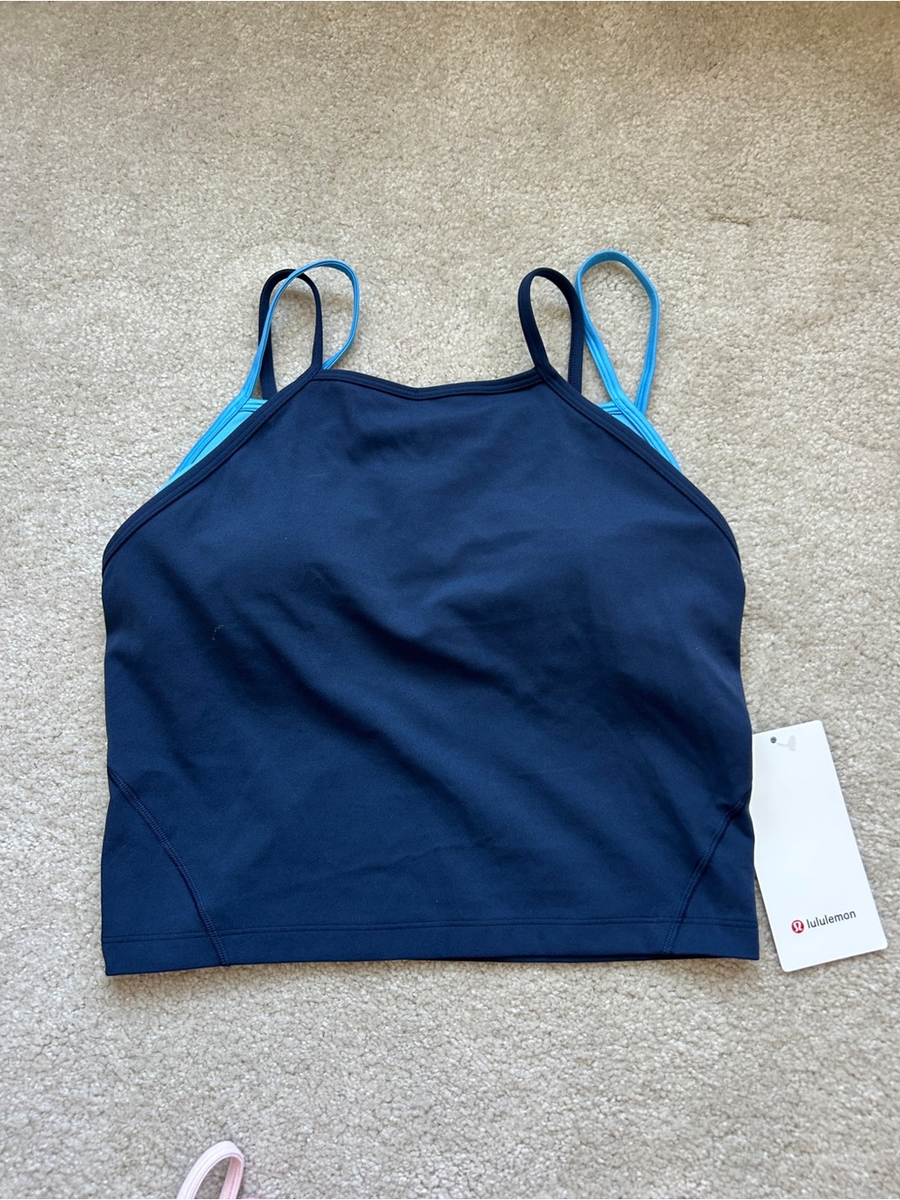 2-41  NWT Size 10 Lululemon Align layered High Neck Tank Women’s